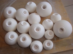 石英陶瓷挑料球3